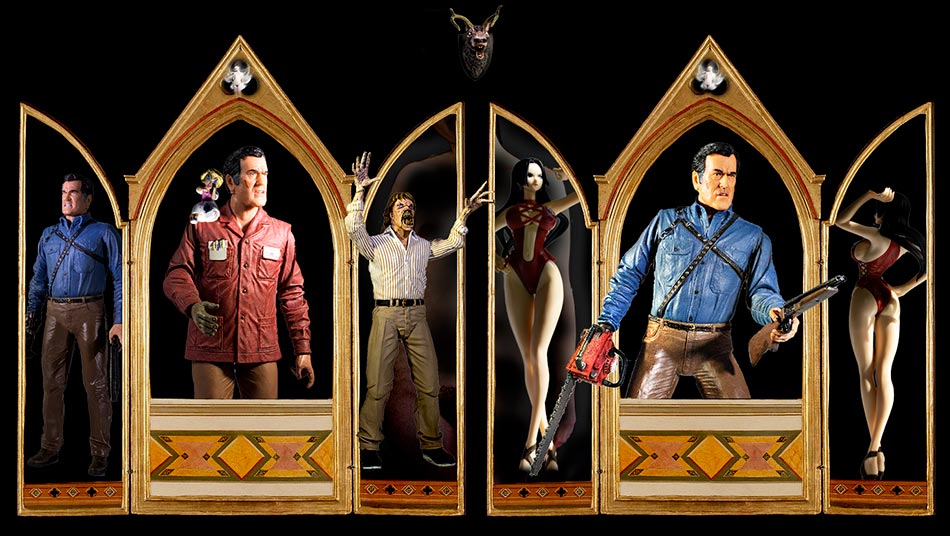 Ash Williams and friends