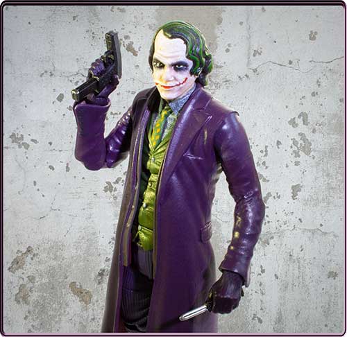 Joker with gun