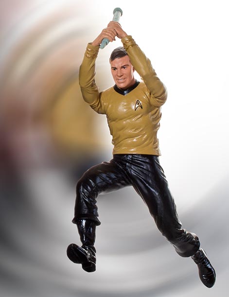 Captain Kirk running