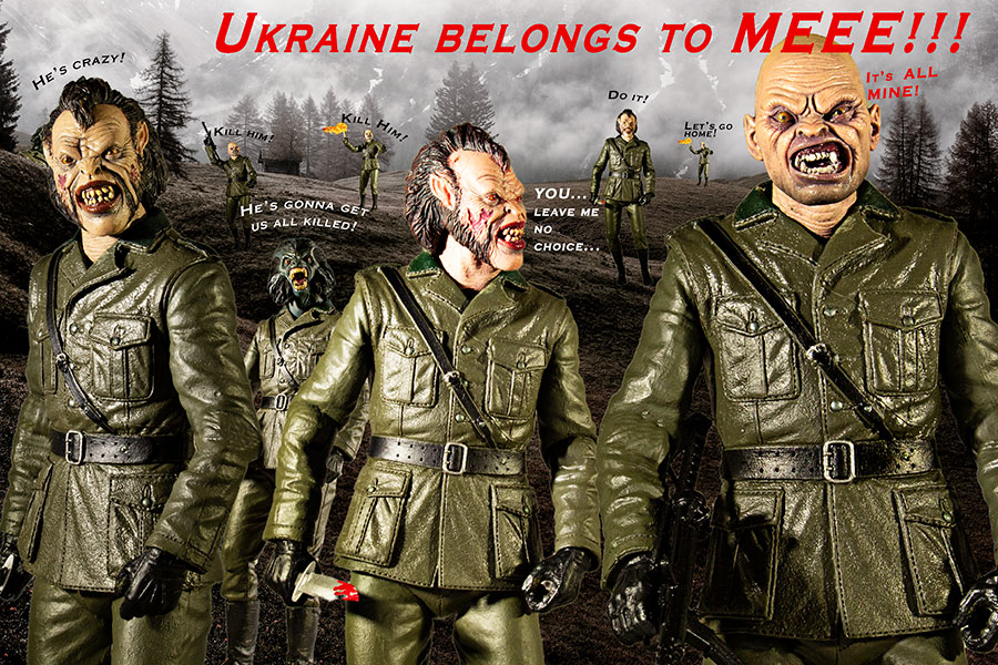 Dictator wants Ukraine