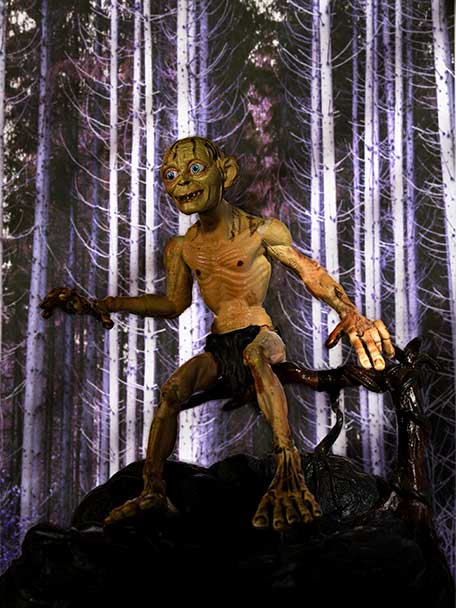 Gollum in the forest