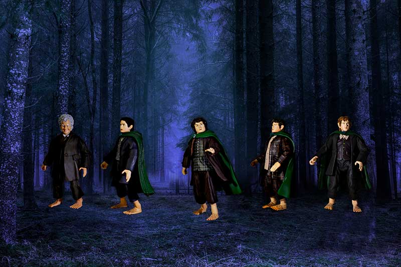 Hobbits in the woods