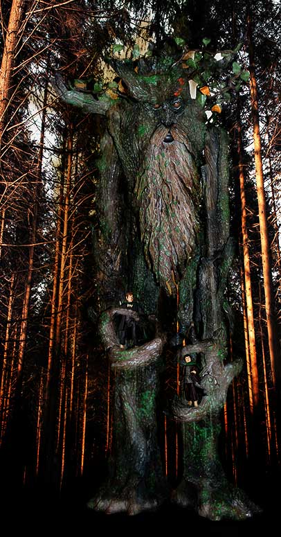 Treebeard and the Hobbits