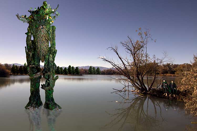 Treebeard at the lake