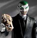 Joker with sad mask